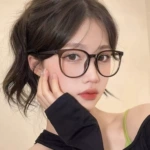 抖音带货防蓝光眼镜女近视眼镜框架带度数素颜眼镜框超轻平光镜架