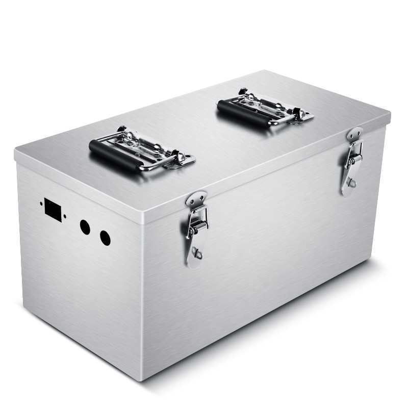 房车锂电池外壳不锈钢电池箱三轮电动车改装