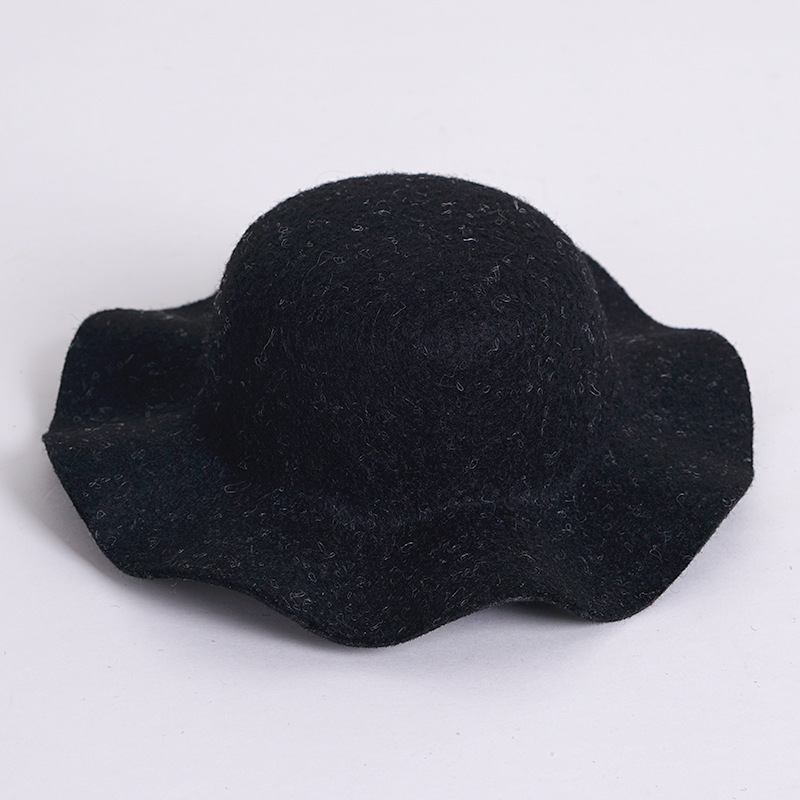 Labu nuevo sombrero de feltero abierto sombrero de cúpula sombrero accesorios de moda sombrero mini sombrero muñeca