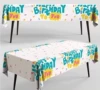 Blue English tablecloth 137*183cm