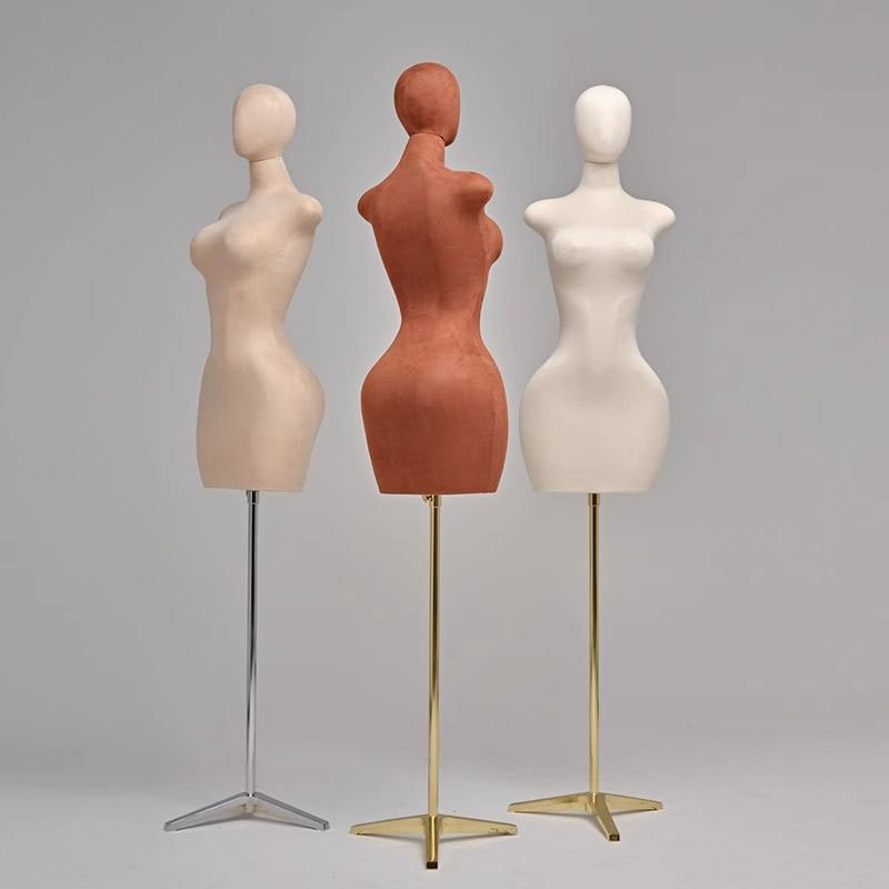 Pin medio cuerpo modelo de tamaño grande europeo y americano accesorios tienda de ropa femenina para ampliar la ventana maniquí estante de exhibición image 1