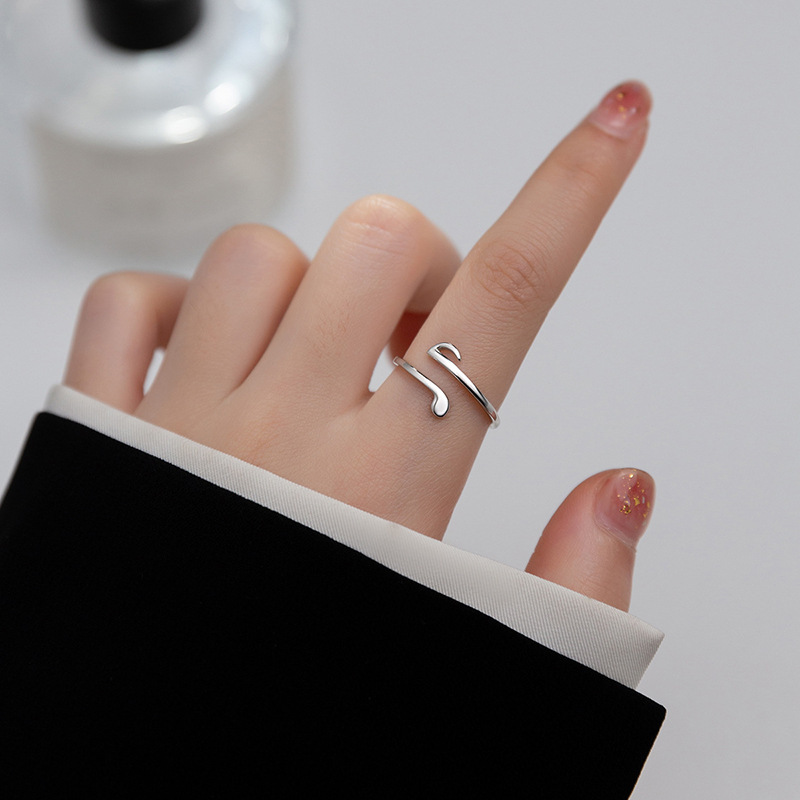 Cute elegant fashionable adjustable small design ring