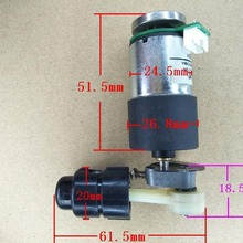 曲轴往返伸缩减速马达 5V 12V直流慢速伸缩电机 往复式直线推拉