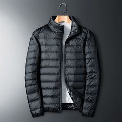 品質の男性の薄っぺらな綿服の男性の短い襟の大きいサイズの薄い秋の冬のファッションの保温運動のコート