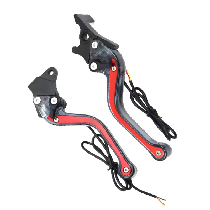 Motorcycle and Electric Vehicle Accessories Modified Led Lights, Horn, Front Disc Brake, Rear Drum Brake, 6-Speed Handle, Brake and Clutch Handle, Cross-Border