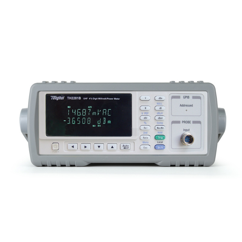同惠TH2268/2281B超高频毫伏表/功率表 测量正弦波有效值电压