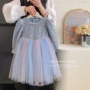 儿童春秋款女孩生日公主裙