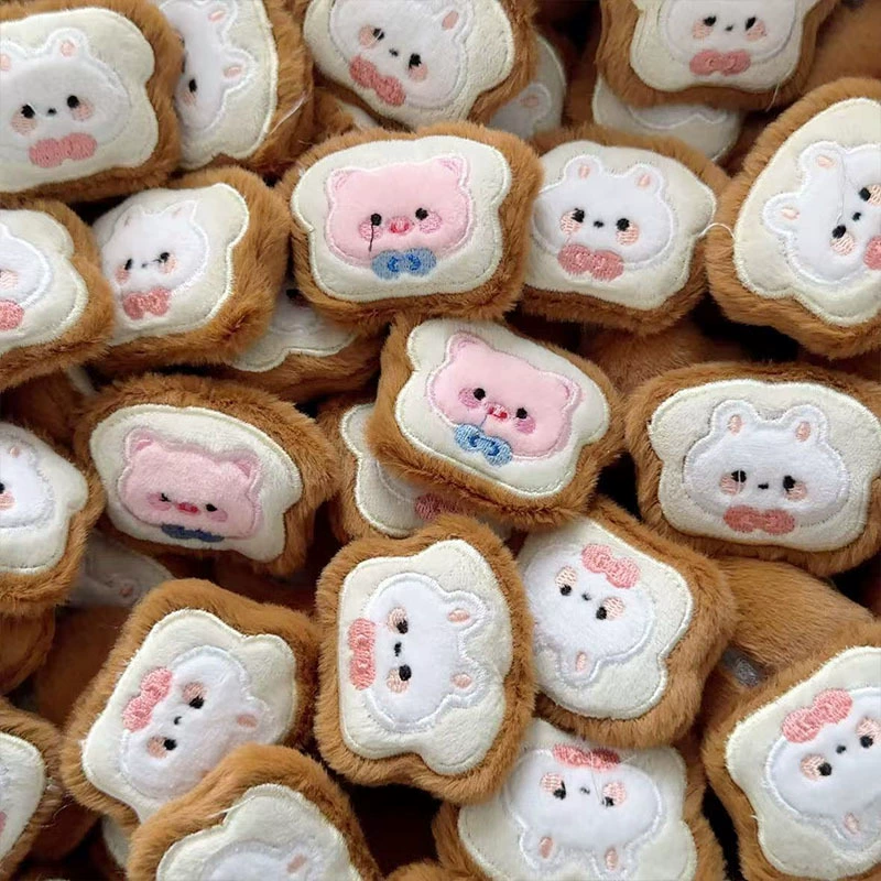 Тосты кролик поросенок мультфильм плюшевые животные DIY аксессуары декоративные аксессуары обувь шапка аксессуары носки украшения