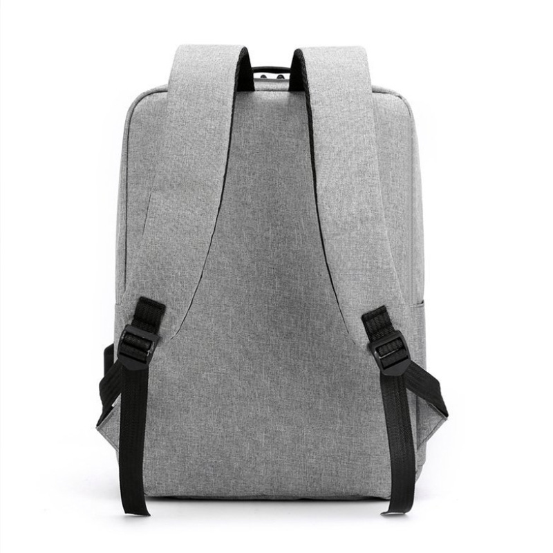 跨境貨源雙肩背包筆記本電腦包USB充電男士電腦包可印字印圖印log