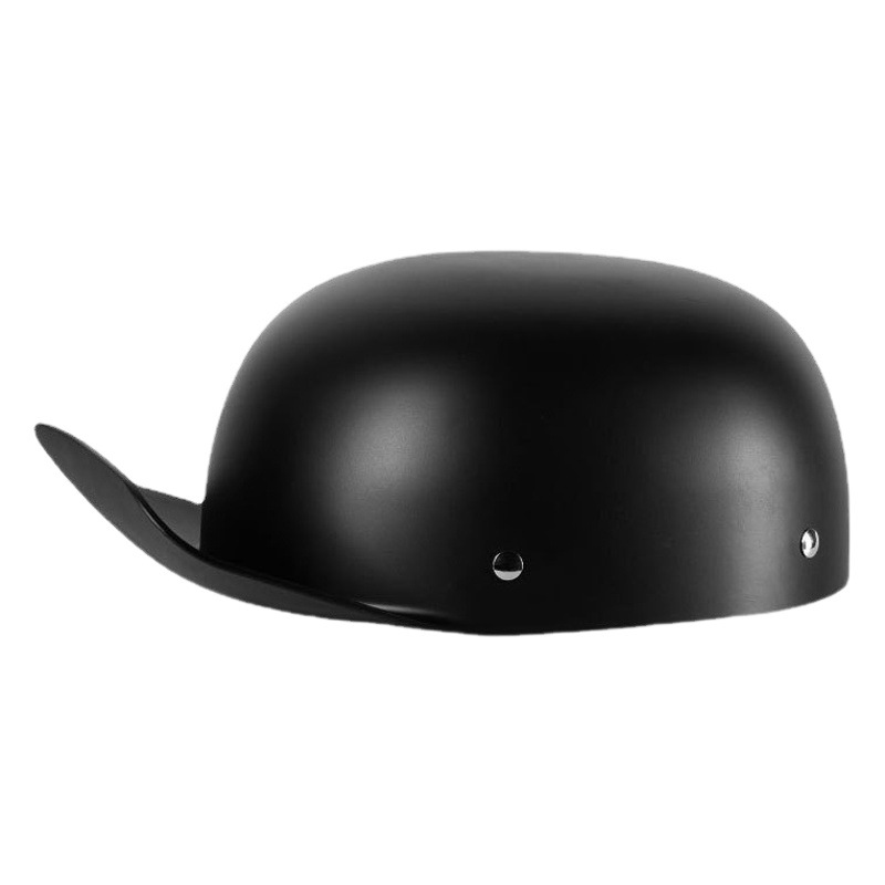 Casco de Motocicleta Eléctrica Estilo Vintage, Casco de Seguridad para Motocicleta, Gorra de Béisbol, Motocicleta Eléctrica