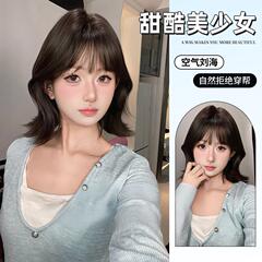 假发女韩系日常网红短发卷发lolita夏季新款蓬松自然全头套假发套