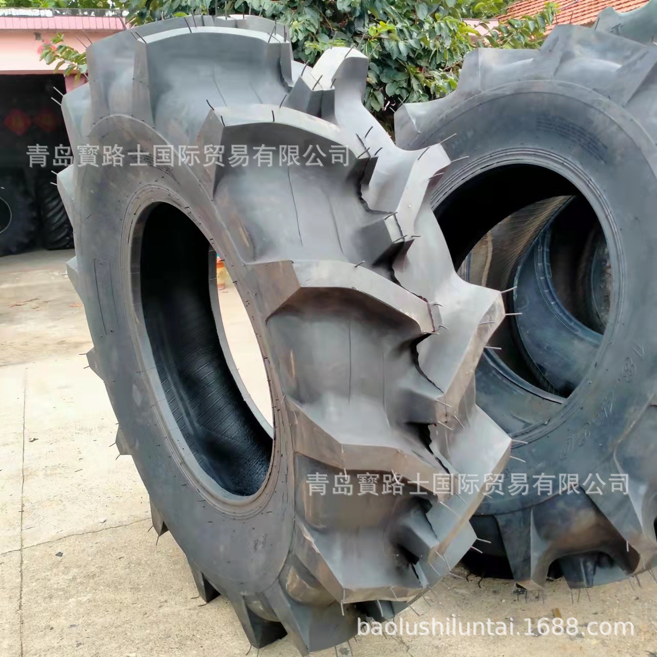 联合收割机轮胎 18.4-30   水田高花轮胎