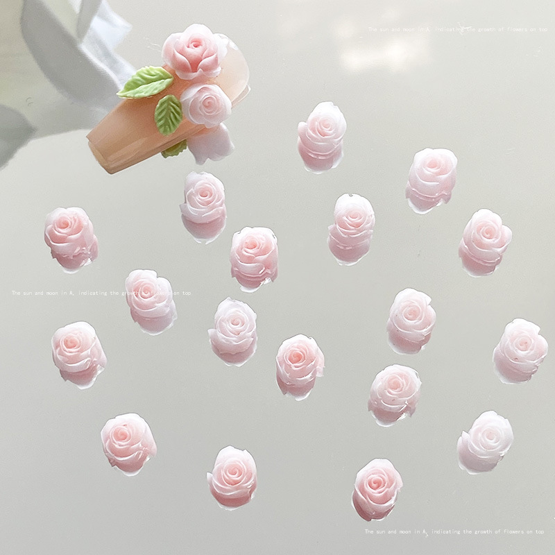 09 핑크 장미 새싹 (6mm)