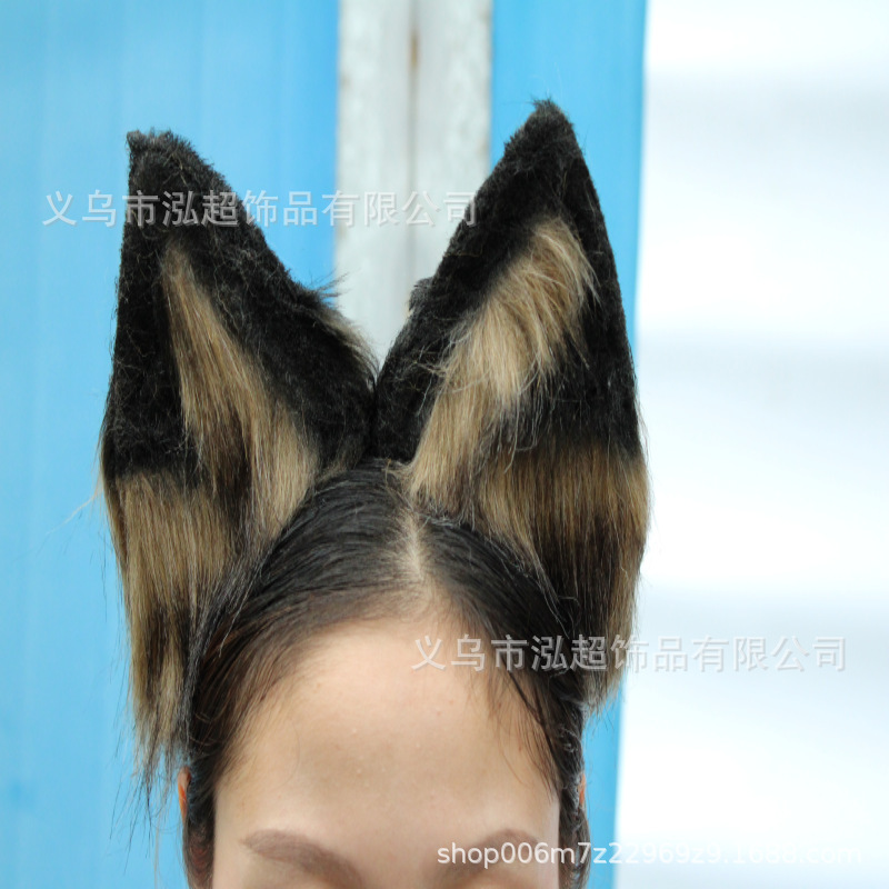 獣耳カチューシャシミュレーション猫耳lolitaしっぽlo娘動物耳ロリータ獣耳|undefined