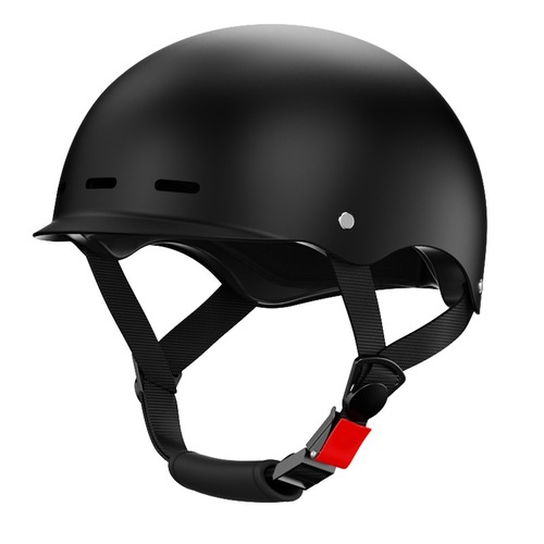 New national standard electric vehicle helmet for men and women, summer riding half helmet, all-season universal battery vehicle brim safety helmet