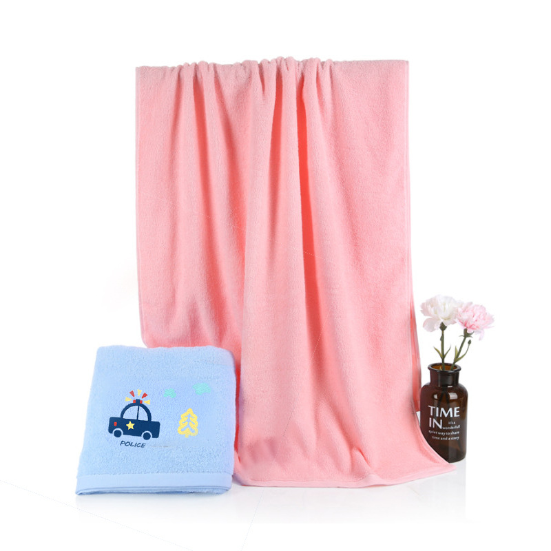 Children's summer thin coral bath towel for new born