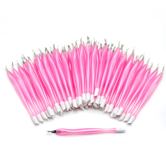 Nail art dead skin fork to remove dead skin V-shaped fork manicure dead skin fork clippers contusion knife shovel manicure nail special sharp