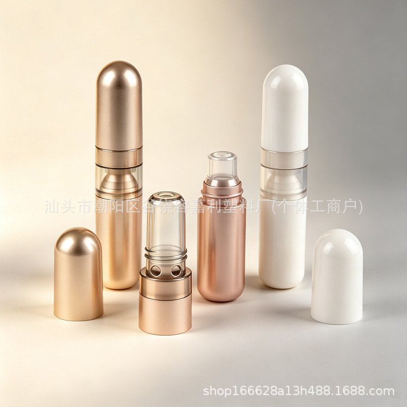 定制泰国同款八仙筒双用鼻通瓶鼻吸滚珠两用包材可视储油仓可印刷