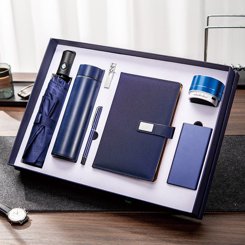 Taza termo, paraguas, juego de regalo de empresa, taza termo práctica, regalo de la mano de la actividad, celebración del aniversario, construcción del grupo para los empleados