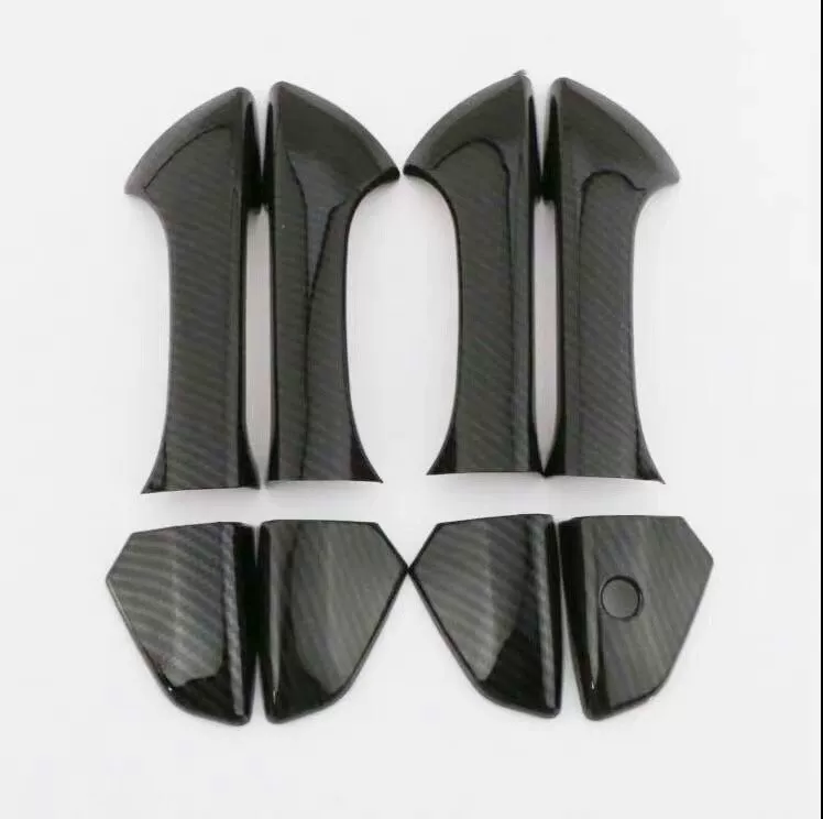 Подходит для 2008-2012 Accord модифицированный специальный ручка для украшения углеродного волокна дверной ручки защитной оболочки патч