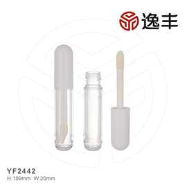 新款时尚ABS瓶盖唇彩管唇蜜管唇釉管逸丰工厂包材可定制YF2442