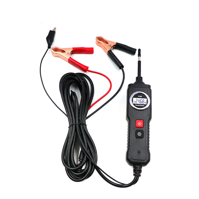 Obd auto motocicleta camión circuito de detección de voltaje diodo de resistencia prueba de cortocircuito detector de automóviles P100
