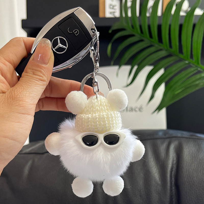 Nueva mascota Linda pequeña Cerda monstruo muñeca colgante anti-perdida llavero mochila colgante felpa Super lindo regalo