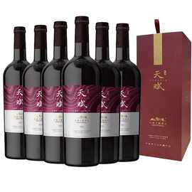 长城天赋干红葡萄酒天赋酒庄赤霞珠丹菲特干红葡萄酒6瓶整箱