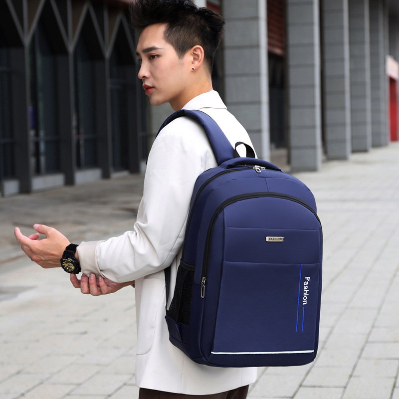 Mochila simple de moda 2023 otoño nueva moda casual estudiante mochila escolar para viajes mochila de gran capacidad