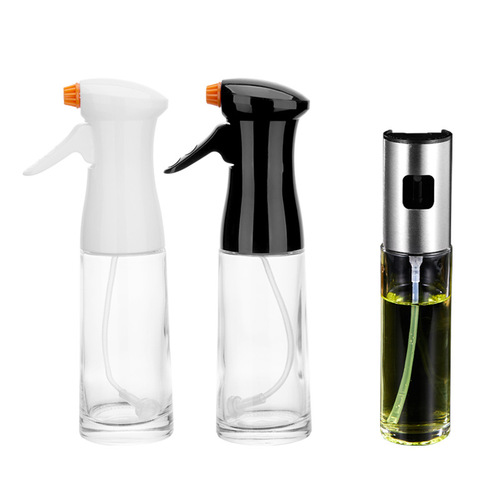 Spray bottle household spray bottle kitchen glass food grade spray bottle air fryer ejection spray bottle soy sauce bottle