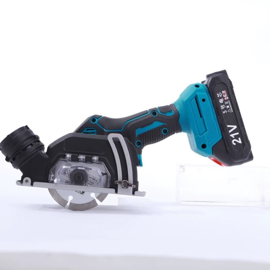 Новая литиевая аккумуляторная циркулярная пила для резки металла, дерева, водопроводных труб, пластиковых труб и плитки, малая отрезная пила, портативная мини-пила