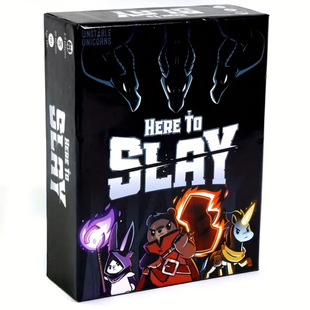 English Version Here to Slay Here to Fight Basic Plus Expansion Family Party Game Card Board Game