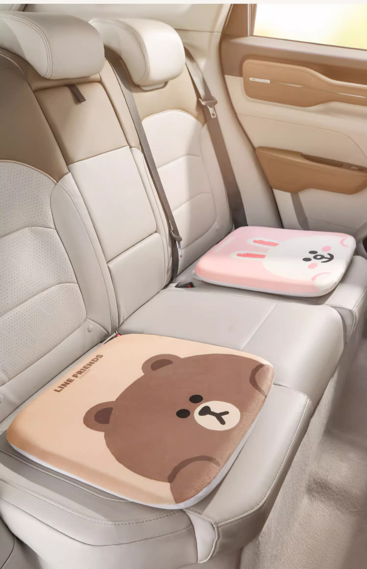 Car Seat Cushion for All Seasons, Suitable for Both Driver and Passenger, Single Piece Memory Foam Booster Cushion for Women, Winter Seat Pad