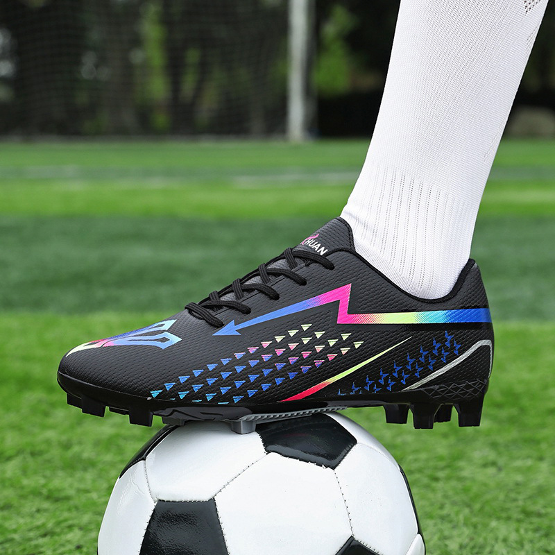 Nuevos zapatos de fútbol de clavos antideslizantes para niños, zapatos de entrenamiento deportivo para hombres y mujeres, zapatos deportivos para adolescentes transfronterizos