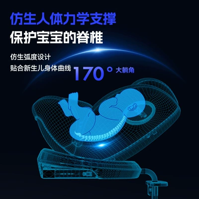 Car child safety seat — Rotating Simple Seat Baby