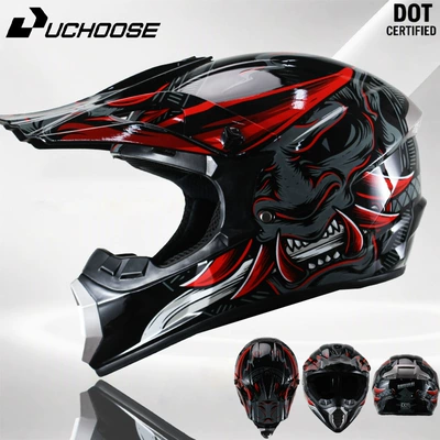 sun-protective riding helmet, Motorcycle Safety Supplies - samurai-red-s