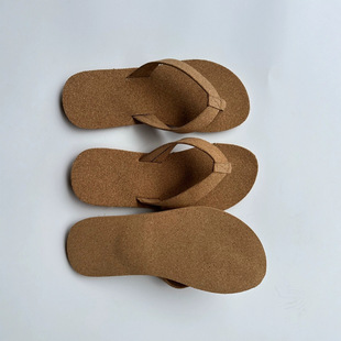 Cork Slippers Cork Hotel Slippers Degradable Cork Slippers