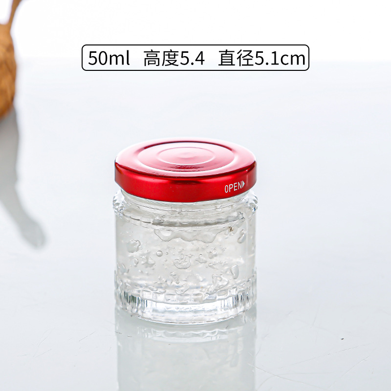 Botella de Nido de Pájaro botella de Nido de Pájaro pequeño guisado fresco botella de Nido de Pájaro instantáneo sub-botella de miel olla de pescado sellado botella vacía de pegamento al por mayor 50