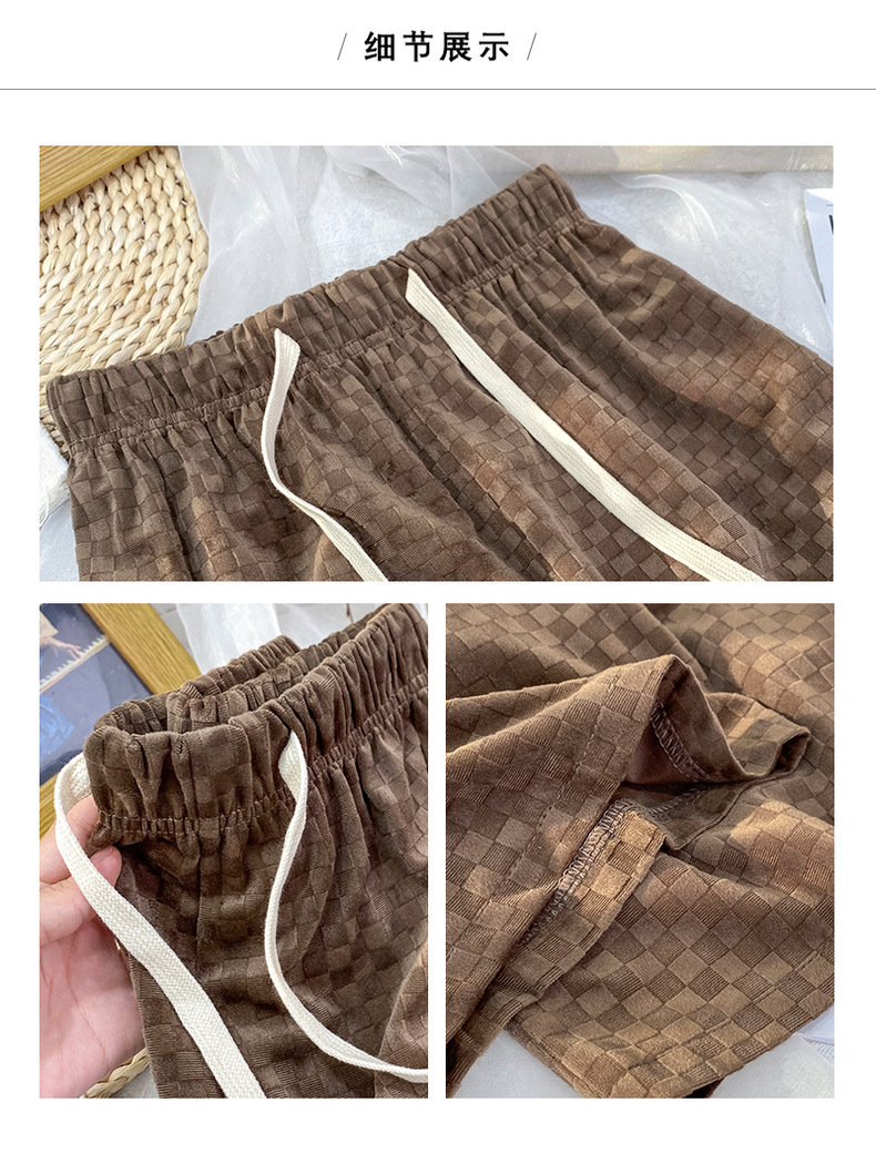 休闲裤子夏季女薄款