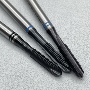 Factory Direct supply high speed steel German standard machine with blue ring screw tap M16 * 2.0, used for processing through hole