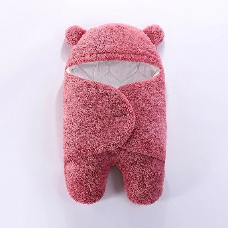 Bebé abraza bolsa de dormir otoño-invierno engrosado frío y cálido recién nacido paquete de salida - mes