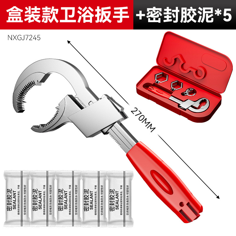 Kit universal conjunto completo llave de cocina y baño versión actualizada multifuncional gran apertura fregadero llave de cocina y baño