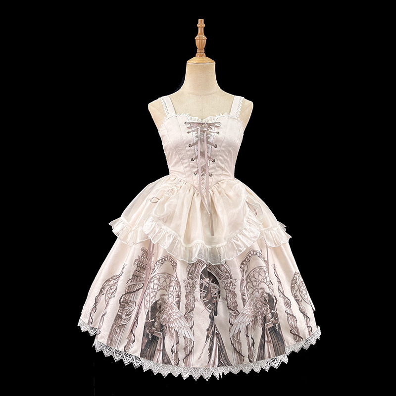 [Otoño e invierno Te precio] brocado jardín Lolita original Lolita entrega al por mayor en stock