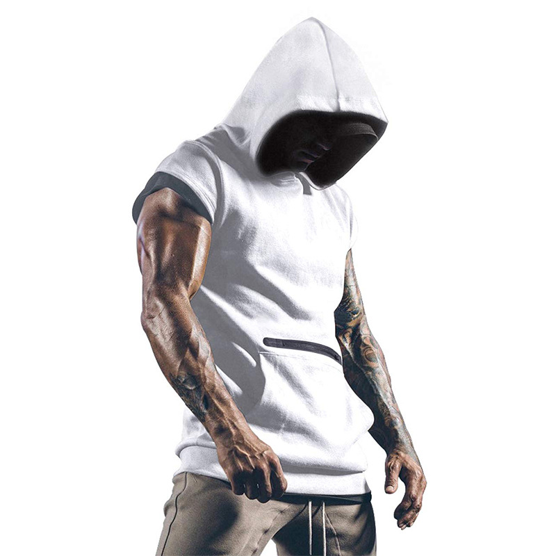 Men's Solid Color Racerback Tank Tops Men's Clothing display picture 23