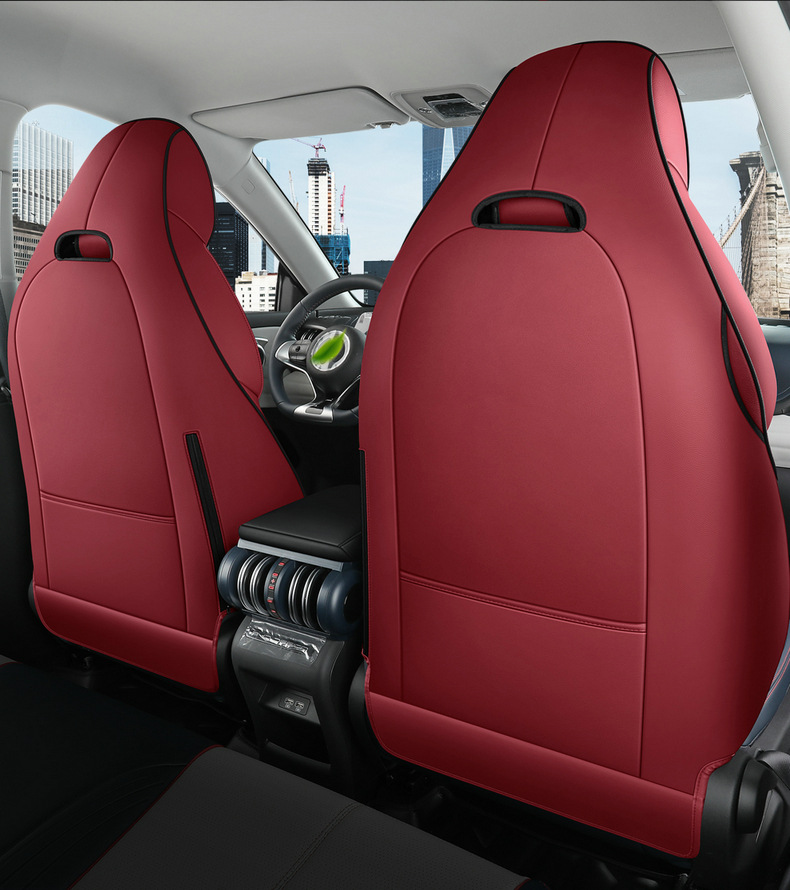 Cross-Border Yuan Plus Special Seat Cushion for Left and Right Steering, Overseas Seat Cover, Cross-Border Full Leather Full-Cover Custom Car Seat Cushion Wholesale