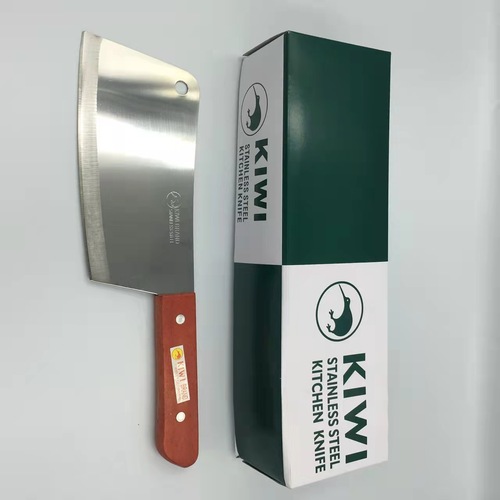 Yangjiang Knife Manufacturer Wholesale Kiwi Wood Handle Vegetable Knife Mixed Wood Handle Blade Knife Stainless Steel Kitchen Knife Meat Cutting Slicing Knife