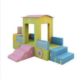 Early Childhood Education Center Children's Indoor Parent-Child Soft Climbing and Sliding Combination Sensory Slide Training Equipment Large Toys