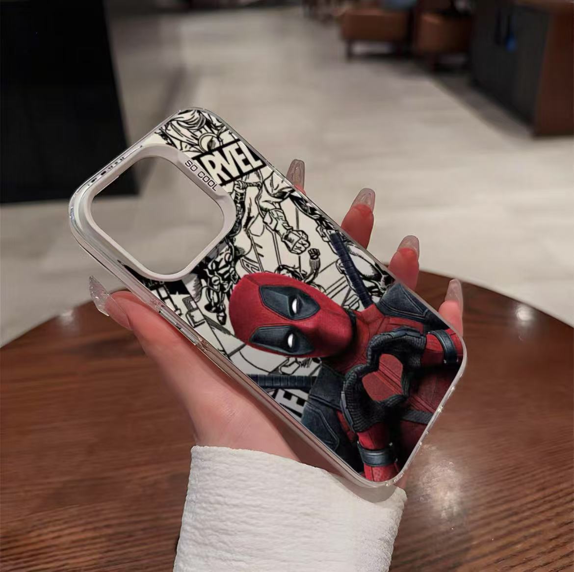 Nueva galvanoplastia color plata para iPhone 16 funda para teléfono móvil Apple 15promax/14 personalidad 13pro12 Europa y América