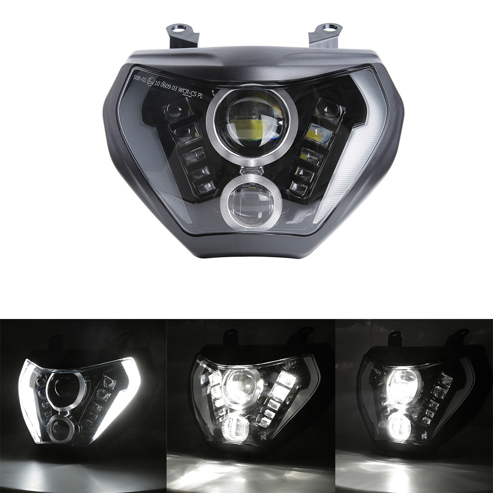 适用于雅马哈LED前大灯  For Yamaha MT09 FZ09 14-16