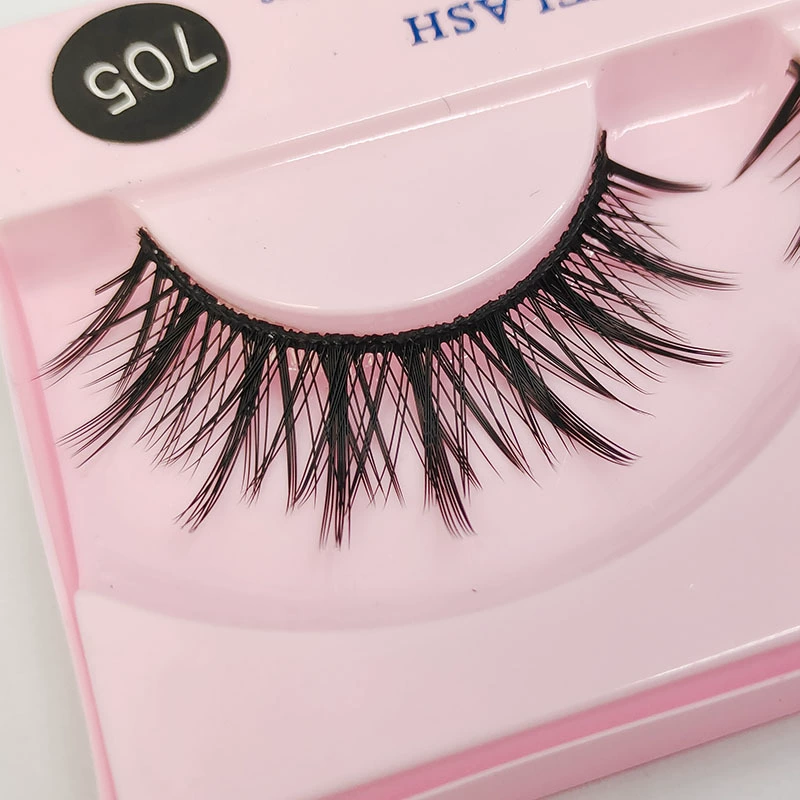 Nude soft comfortable false eyelashes, (Physicals)